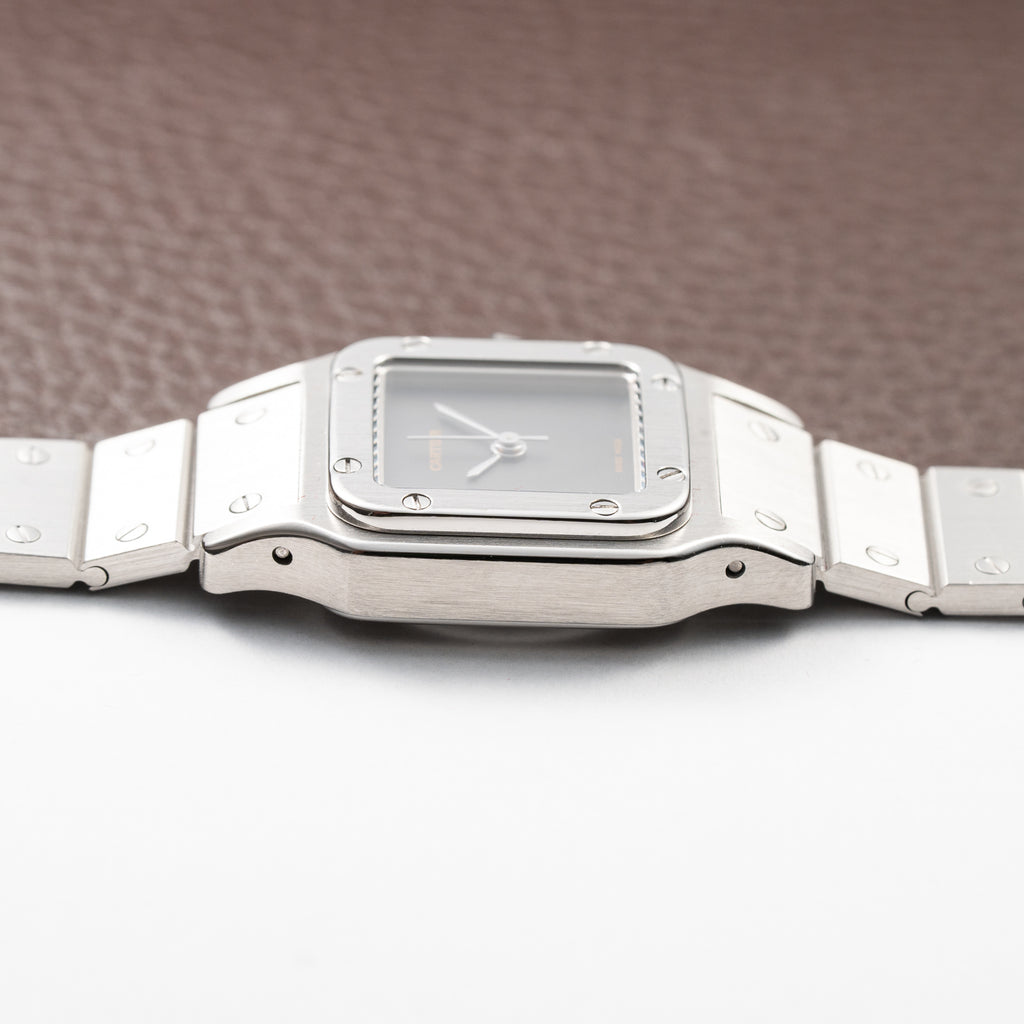Cartier Santos Carrée “Ghost” PM Grey Dial Automatic Cartier Service 2026 Ref. 0901
