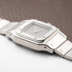 Cartier Santos Carrée “Ghost” PM Grey Dial Automatic Cartier Service 2026 Ref. 0901