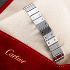 Cartier Santos Carrée "Ghost Dial" Lady Automatic Cartier Serviced Ref 0901