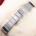 Cartier Santos Carrée "Ghost Dial" Lady Automatic Cartier Serviced Ref 0901