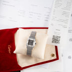 Cartier Santos Carrée "Ghost Dial" Lady Automatic Cartier Serviced Ref 0901