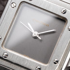 Cartier Santos Carrée "Ghost Dial" Lady Automatic Cartier Serviced Ref 0901