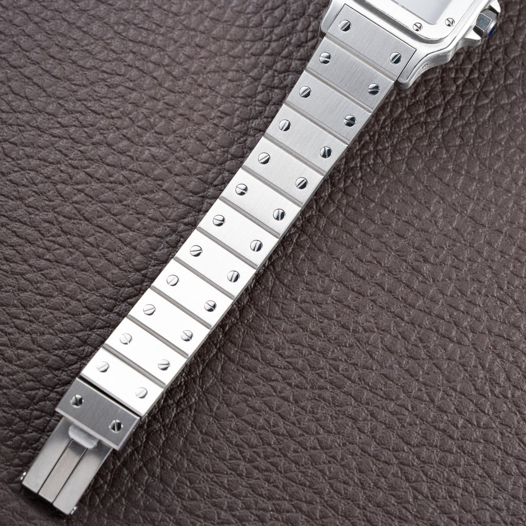 Cartier Santos Carrée "Ghost Dial" Lady Automatic Cartier Serviced Ref 0901
