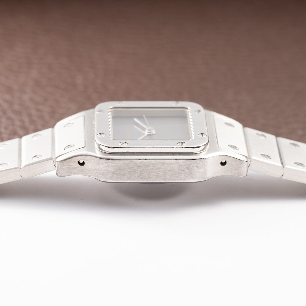 Cartier Santos Carrée "Ghost Dial" Lady Automatic Cartier Serviced Ref 0901