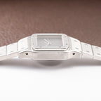 Cartier Santos Carrée "Ghost Dial" Lady Automatic Cartier Serviced Ref 0901