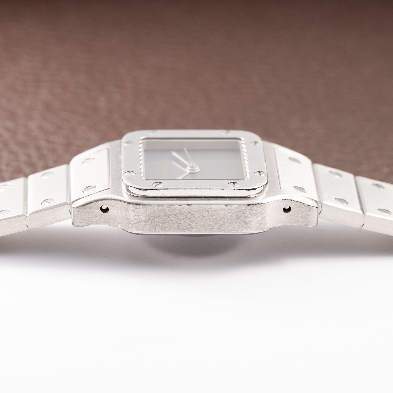 Cartier Santos Carrée "Ghost Dial" Lady Automatic Cartier Serviced Ref 0901