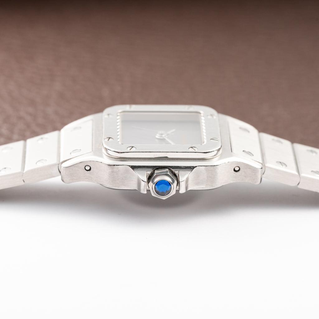 Cartier Santos Carrée "Ghost Dial" Lady Automatic Cartier Serviced Ref 0901