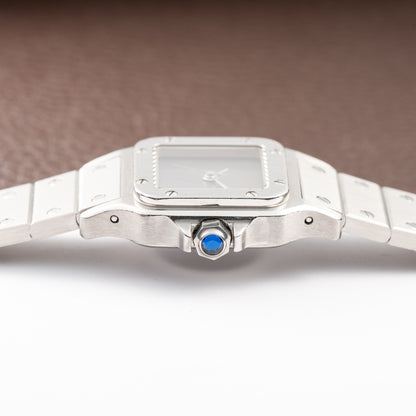 Cartier Santos Carrée "Ghost Dial" Lady Automatic Cartier Serviced Ref 0901