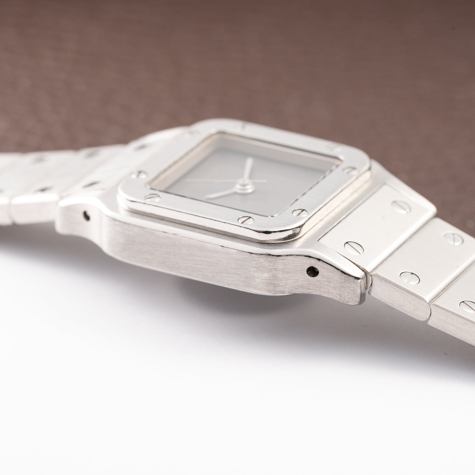 Cartier Santos Carrée "Ghost Dial" Lady Automatic Cartier Serviced Ref 0901