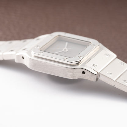 Cartier Santos Carrée "Ghost Dial" Lady Automatic Cartier Serviced Ref 0901