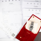 Cartier Santos Carrée 'Ghost' Grey Dial Cartier Service 2026 w/ 2-Year International Warranty Ref. 2960