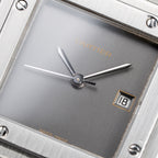 Cartier Santos Carrée 'Ghost' Grey Dial Cartier Service 2026 w/ 2-Year International Warranty Ref. 2960