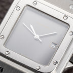 Cartier Santos Carrée 'Ghost' Grey Dial Cartier Service 2026 w/ 2-Year International Warranty Ref. 2960
