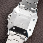 Cartier Santos Carrée 'Ghost' Grey Dial Cartier Service 2026 w/ 2-Year International Warranty Ref. 2960