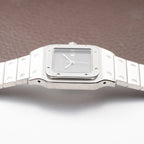 Cartier Santos Carrée 'Ghost' Grey Dial Cartier Service 2026 w/ 2-Year International Warranty Ref. 2960