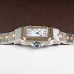 Cartier Santos Carrée Automatic Ref. 2961 on Godron Bracelet Serviced by Cartier in 2025