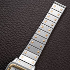 Cartier Santos Carrée Gold & Steel Automatic GM Ref. 2961 From 1980s