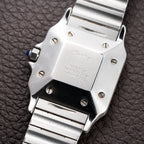 Cartier Santos Carrée Gold & Steel Automatic GM Ref. 2961 From 1980s