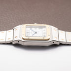 Cartier Santos Carrée Gold & Steel Automatic GM Ref. 2961 From 1980s