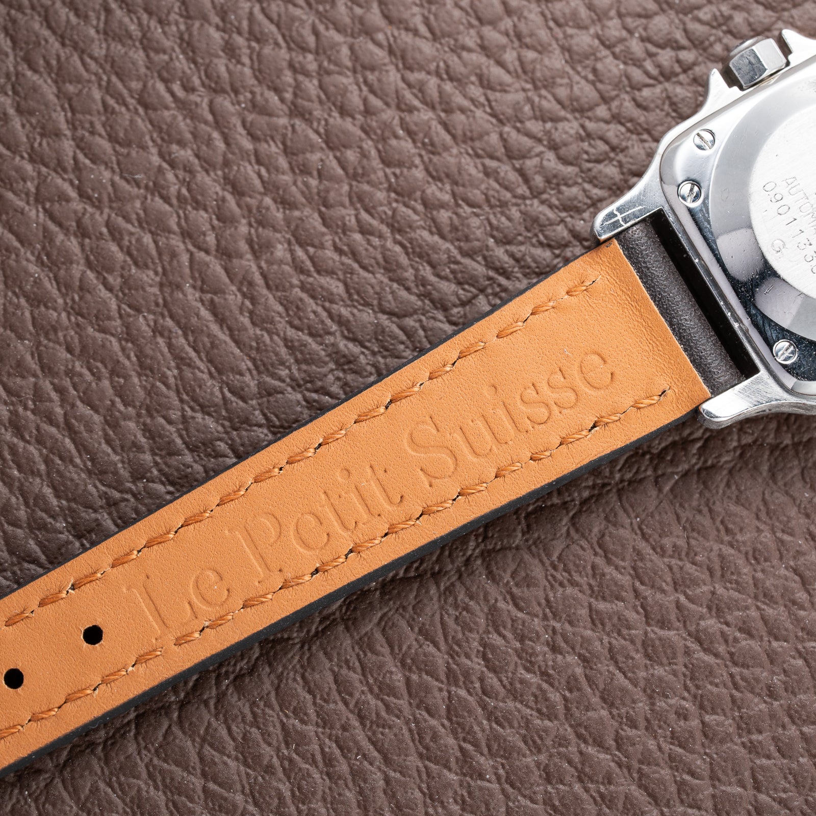Cartier Santos Carrée Lady Automatic Steel PM Ref 0901 from 1980s