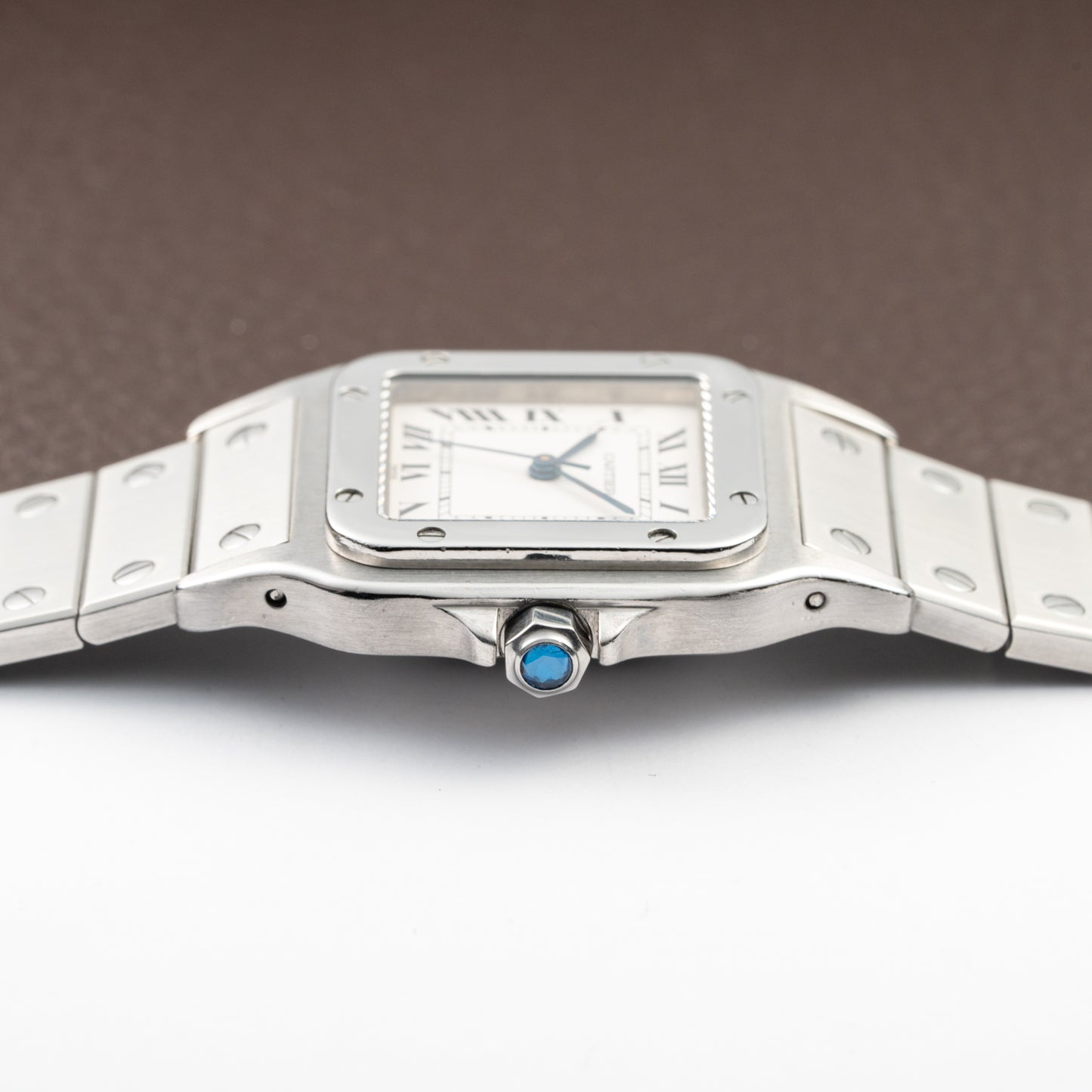 Cartier Santos Carrée Automatic Ref 2960 Full Set from 1985