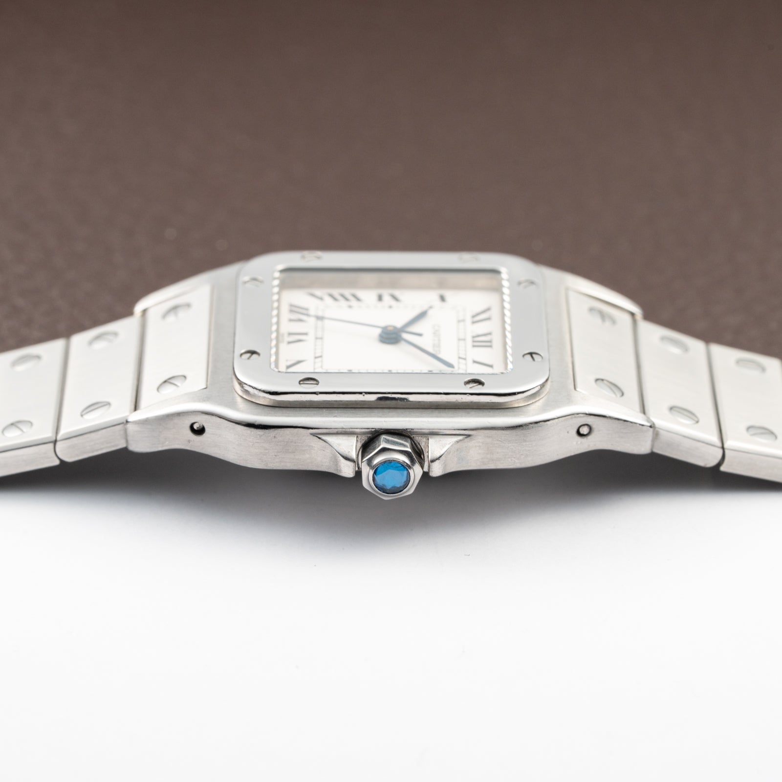 Cartier Santos Carrée Automatic Ref 2960 Full Set from 1985