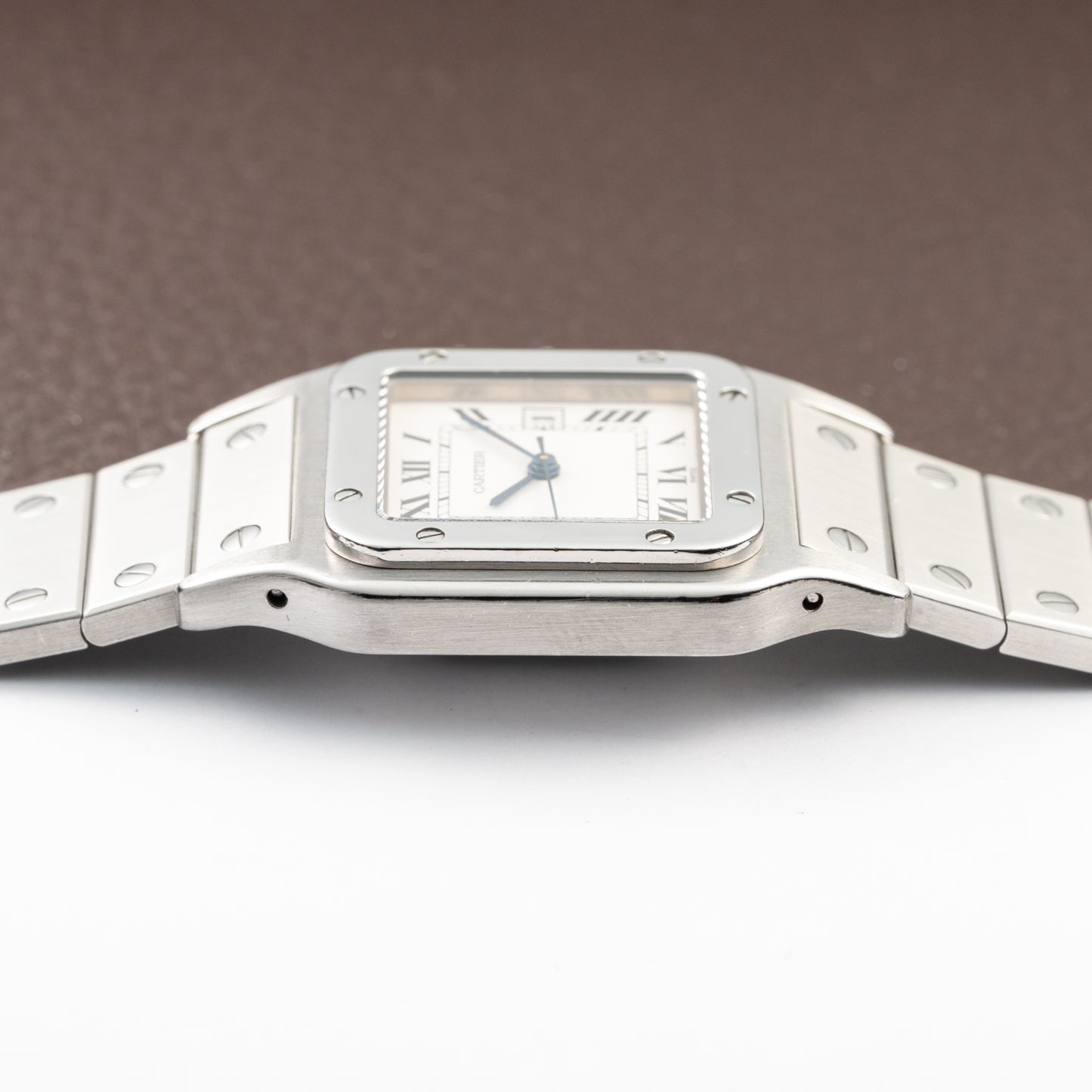 Cartier Santos Carrée Automatic Ref 2960 Full Set from 1985