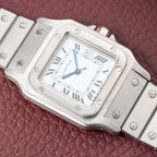 Cartier Santos Carrée Steel Ref. 2960 from 1990s