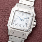 Cartier Santos Carrée Steel Ref. 2960 from 1990s