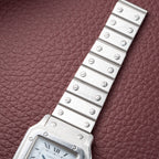 Cartier Santos Carrée Steel Ref. 2960 from 1990s