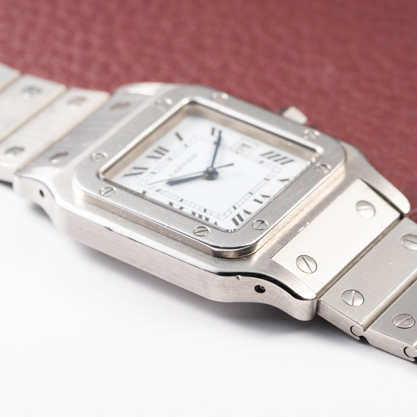 Cartier Santos Carrée Steel Ref. 2960 from 1990s