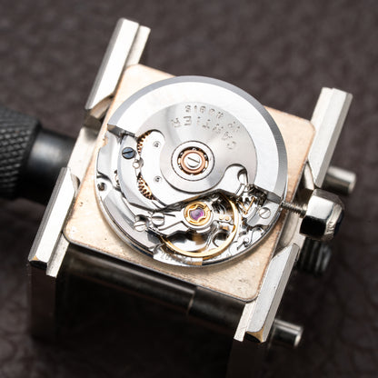 Cartier Santos Carrée Automatic Unpolished Mint Condition Ref 2960 Full Set from 1981