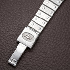 Cartier Santos Carrée Automatic Unpolished Mint Condition Ref 2960 Full Set from 1981
