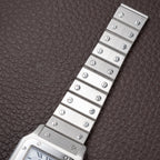 Cartier Santos Carrée Automatic Unpolished Mint Condition Ref 2960 Full Set from 1981