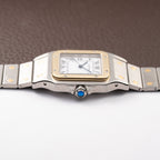 Cartier Santos Carrée Gold & Steel GM Automatic Ref. 2961 from 1980s
