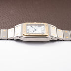 Cartier Santos Carrée Gold & Steel GM Automatic Ref. 2961 from 1980s