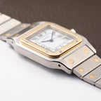 Cartier Santos Carrée Gold & Steel GM Automatic Ref. 2961 from 1980s