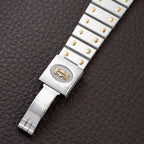 Cartier Santos Carrée Ghost Grey Patina "Swiss" Only Automatic GM Ref. 2961 from 1980s