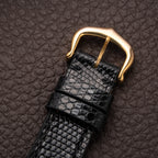 Cartier Santos Dumont Thick Chunky Case 18k Yellow Gold 'Paris' dial Full Set Ref 78097 from 1975