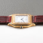 Cartier Santos Dumont Extra Plate 18K Gold Ref. 96053