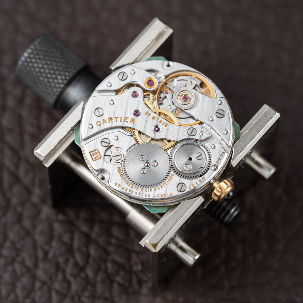 Cartier Santos Dumont Extra Plate 18K Gold Ref. 96053