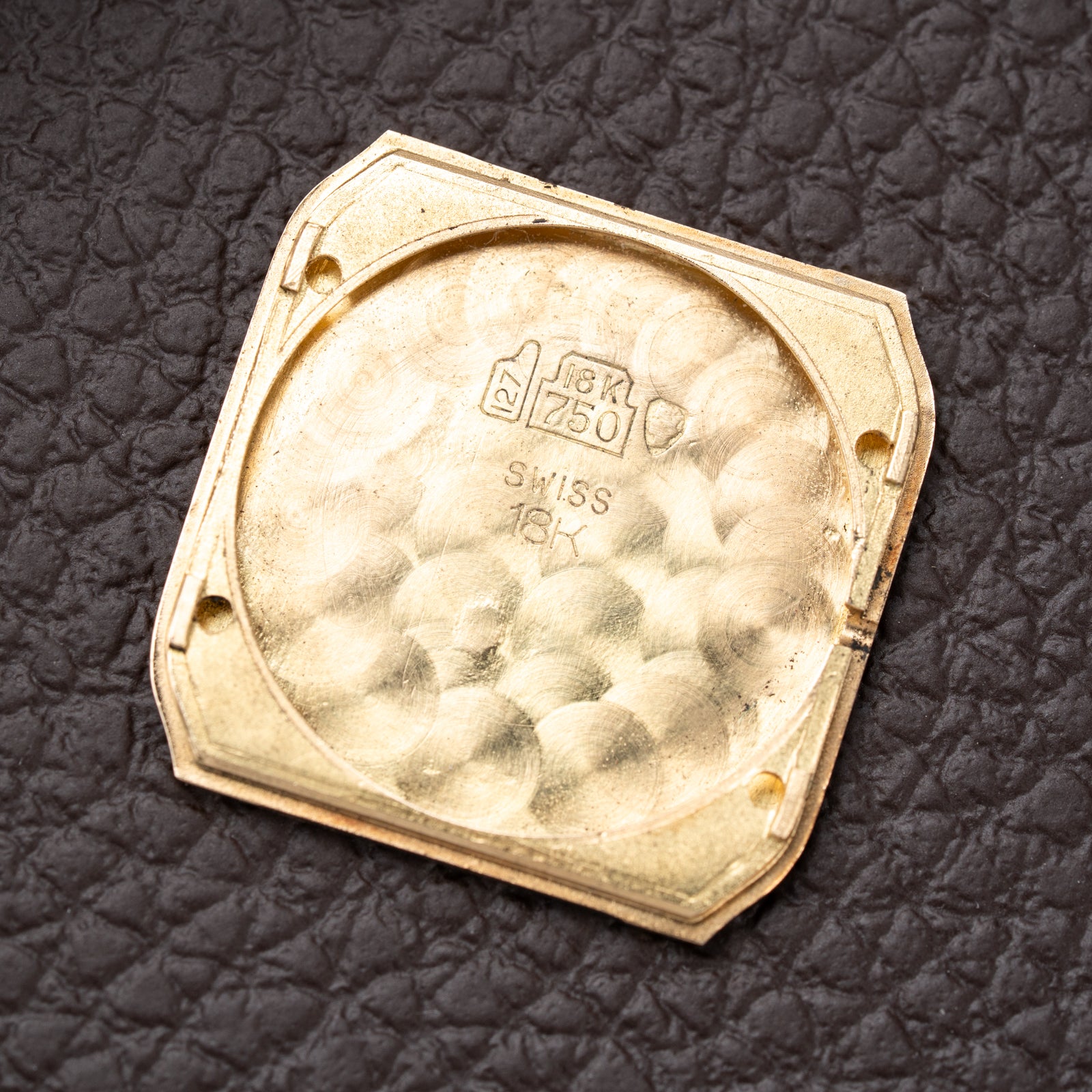 Cartier Santos Dumont Extra Plate 18K Gold Ref. 96053