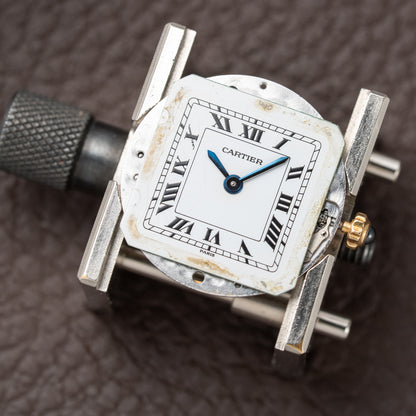 Cartier Santos Dumont Extra Plate 18K Gold Ref. 96053