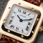 Cartier Santos Dumont Extra Plate 18K Gold Ref. 96053