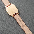 Cartier Santos Dumont Extra Plate 18K Gold Ref. 96053