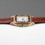 Cartier Santos Dumont Extra Plate 18K Gold Ref. 96053