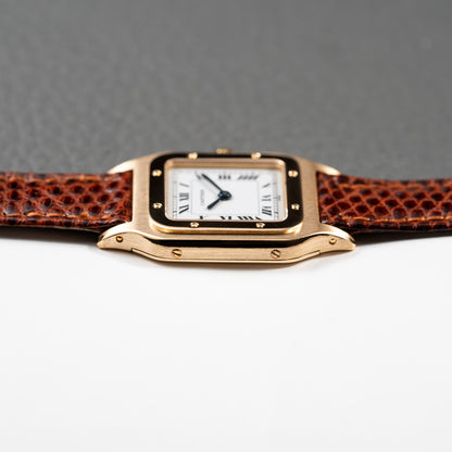 Cartier Santos Dumont Extra Plate 18K Gold Ref. 96053
