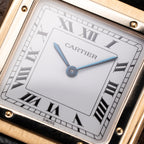 Cartier Santos Dumont Extra Plat Bicolor Frederic Piguet 21 Ref 96061 from 1980s