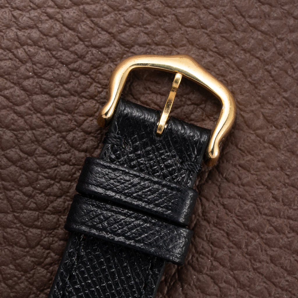 Cartier Santos Dumont Extra Plat Bicolor Frederic Piguet 21 Ref 96061 from 1980s