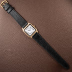 Cartier Santos Dumont Extra Plat Bicolor Frederic Piguet 21 Ref 96061 from 1980s